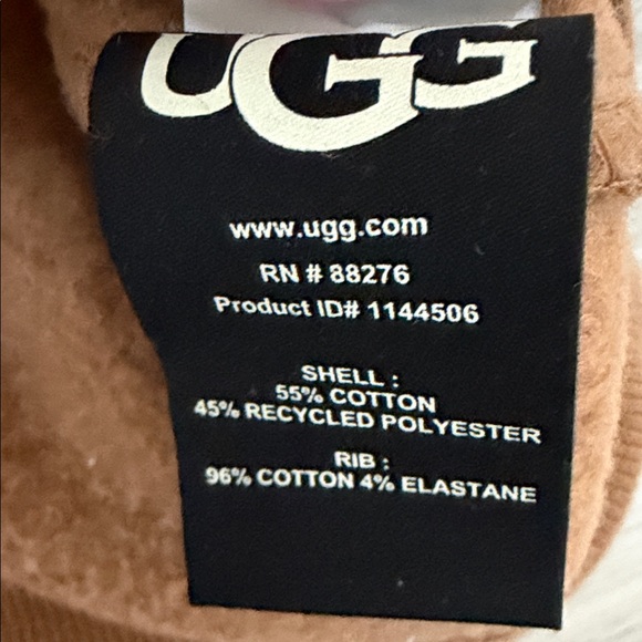 NWOT UGG Tan Hoodie women’s size Small - Picture 10 of 12
